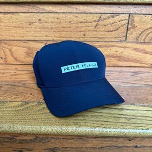 NWT Peter Millar Navy Performance Baseball Cap - One Size
